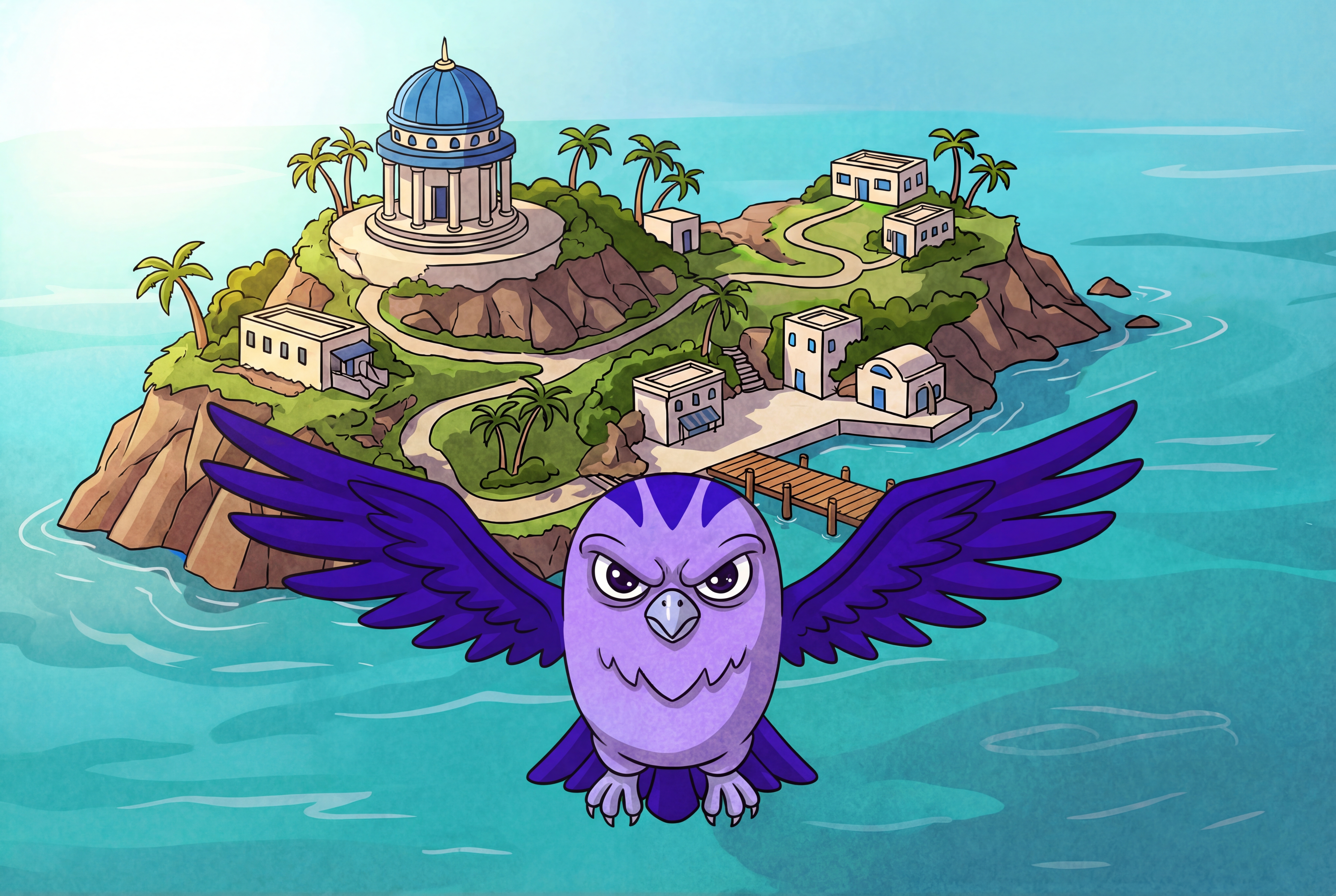 Oracle Owl Island - Sacred Home of $OWL